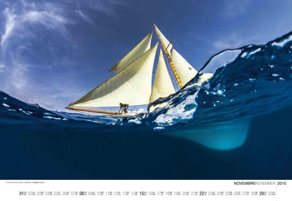 2015 Yachting Calendar - Portofino Rolex Trophy-Mariska photo copyright Carlo Borlenghi http://www.carloborlenghi.com taken at  and featuring the  class