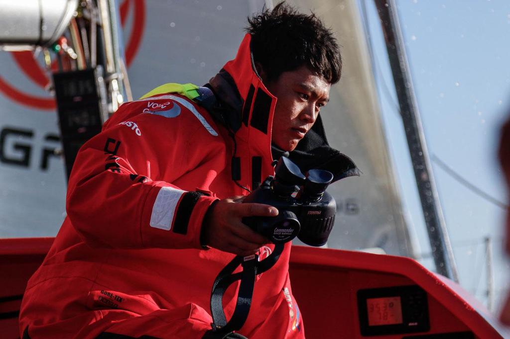 Dongfeng Race Team - 2014 Round Britain and Ireland Race © Yann Riou / Dongfeng Race Team