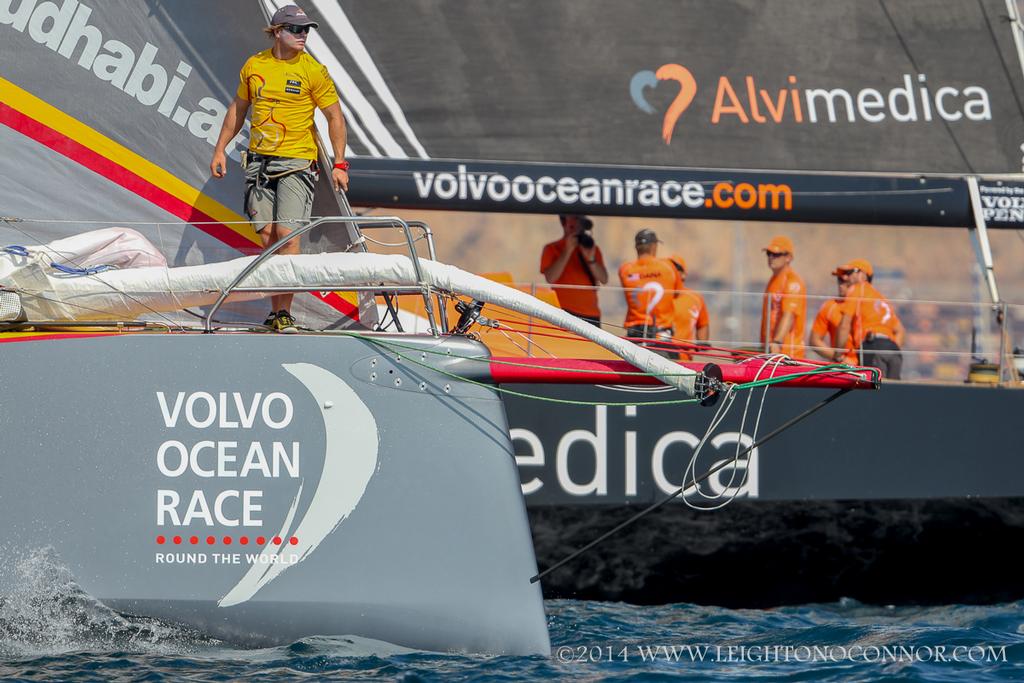 2014-2015 Volvo Ocean Race- In-Port Race photo copyright  Leighton O'Connor taken at  and featuring the  class