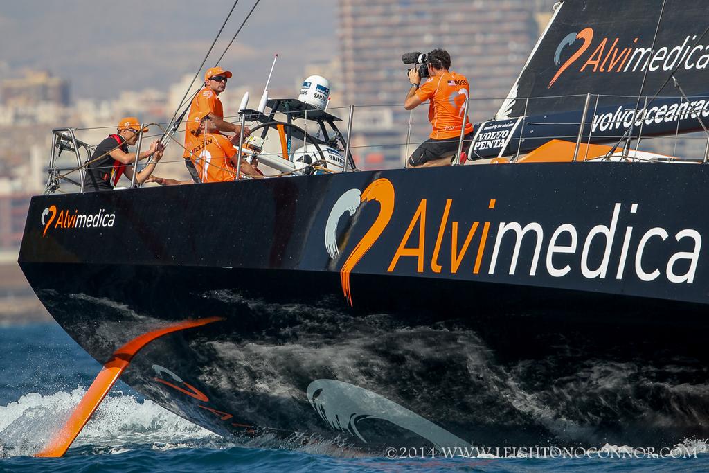 2014-2015 Volvo Ocean Race- In-Port Race photo copyright  Leighton O'Connor taken at  and featuring the  class