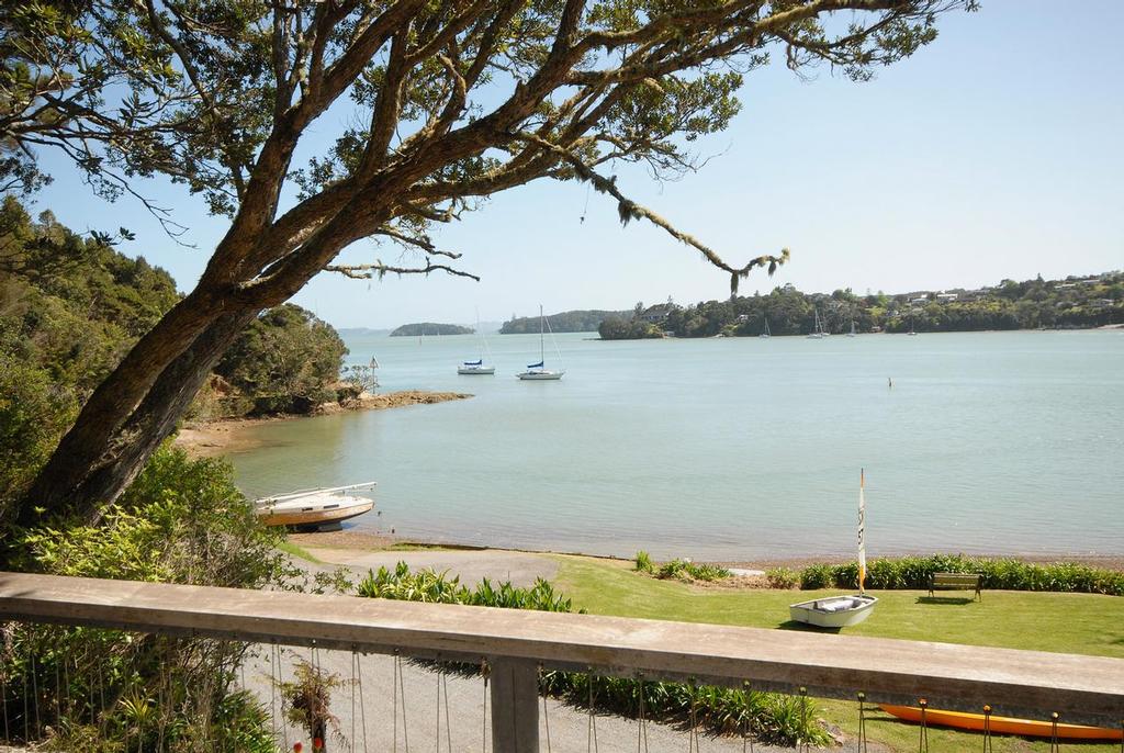 View from balcony of 9 Richardson St, Bay of Islands - looking directly to the deep water mooring. Viewing starts at Labour Weekend photo copyright Paul France http://paihia.ljhooker.co.nz/SSHE8 taken at  and featuring the  class