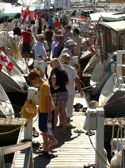 Port Credit In Water Boat Show © Heather Robertson