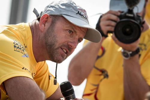 Abu Dhabi Ocean Racing's skipper, Ian Walker ©  Ainhoa Sanchez/Volvo Ocean Race