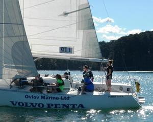 Kohimarama 1 looks out for the next puff. - MRX Youth Pathways Regatta photo copyright Tom Macky taken at  and featuring the  class