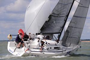 Shmokin Joe 2014 J111 World Championship Cowes Isle of Wight England. 22 August 2014 Race 5,6 & 7 photo copyright Stuart Johnstone taken at  and featuring the  class