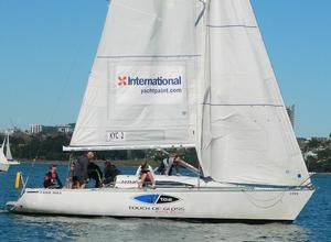 Kohimarama No 2 goes into a tack - MRX Youth Pathways Regatta photo copyright Tom Macky taken at  and featuring the  class