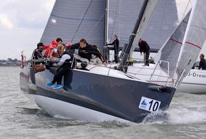 Jitterbug 2014 J111 World Championship Cowes Isle of Wight England. 22 August 2014 Race 5,6 & 7 photo copyright Stuart Johnstone taken at  and featuring the  class