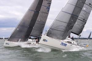 J Lance 9 Shmokin Joe 2014 J111 World Championship Cowes Isle of Wight England. 21 August 2014 Race 3 & 4 photo copyright  Rick Tomlinson http://www.rick-tomlinson.com taken at  and featuring the  class