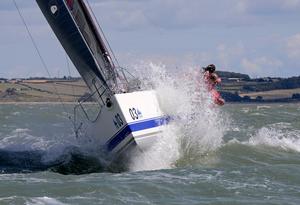 Xcentric Ripper 2014 J111 World Championship Cowes Isle of Wight England. 21 August 2014 Race 3 & 4 photo copyright  Rick Tomlinson http://www.rick-tomlinson.com taken at  and featuring the  class