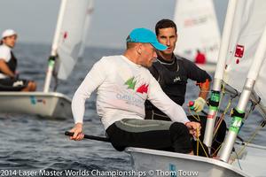 2014 Laser Masters World Championships photo copyright Thom Touw http://www.thomtouw.com taken at  and featuring the  class