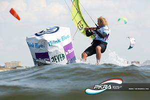 2014 Think Blue Kitesurf World Cup photo copyright  Toby Bromwich / PKRA http://prokitetour.com/ taken at  and featuring the  class