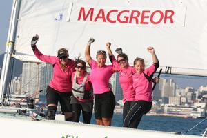 Lucy Macgregor, GBR -  Busan Cup Women’s International Match Race 2014 photo copyright WIM Series taken at  and featuring the  class
