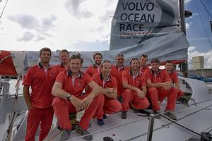 Michel Desjoyeaux joins Team Espana - Volvo Ocean Race 2014-15 photo copyright Francisco Vignale/Team España taken at  and featuring the  class
