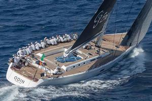 ODIN, Sail n: CAY90, Owner: TOM SIEBEL, Lenght: ``27,71``, Model: Swan 90 - 2014 Maxi Yacht Rolex Cup - Day 5 photo copyright  Rolex / Carlo Borlenghi http://www.carloborlenghi.net taken at  and featuring the  class
