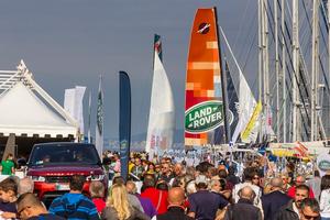 Huge crowds at the Barcolana 46 regatta in Trieste. photo copyright Studio Borlenghi http://www.carloborlenghi.net/ taken at  and featuring the  class