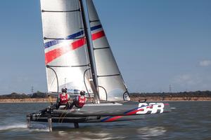 The British sailors train on the team's Nacra F20 photo copyright Harry Kenney-Herbert taken at  and featuring the  class