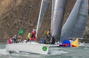 David Halliwill's Peregrine won overall in the J/120 Class  - Rolex Big Boat Series 2014 photo copyright  Rolex/Daniel Forster http://www.regattanews.com taken at  and featuring the  class