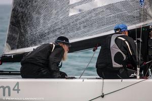 5.5m World Championship 2014, Day 3 - Looking for wind photo copyright Pierpaolo Lafrancotti taken at  and featuring the  class