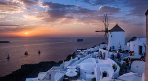 Sunset in Oia - Oia, Greece - Marine sunsets photo copyright Tripadvisor.com taken at  and featuring the  class
