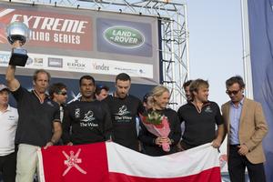 The Extreme sailing Series 2014. Act 6. Istanbul. Turkey. photo copyright Lloyd Images taken at  and featuring the  class