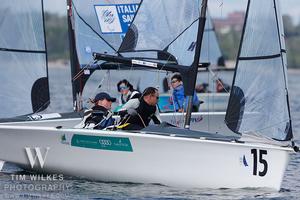 AUS SKUD team - IFDS Worlds 2014 photo copyright Tim Wilkes taken at  and featuring the  class