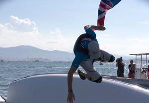 2014 ISAF Sailing World Championships, Santander - Giles Scott, Finn photo copyright  Rachel Jaspersen / Ocean Images taken at  and featuring the  class