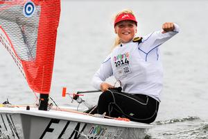 Alexandra Dahlberg FIN Byte CII - 2014 Nanjing Youth Olympic Games photo copyright ISAF  taken at  and featuring the  class