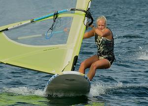 Andrea Holm - Sweden photo copyright Kona Worlds taken at  and featuring the  class