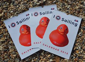 ilovesailing Calendars 2015 photo copyright Emma Slater / RYA http://www.rya.org.uk taken at  and featuring the  class