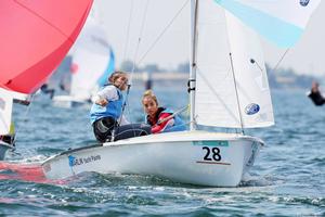 Carlotta Omari and Francesca Russo (ITA54800) - 2014 420 World Championship photo copyright Christian Beeck taken at  and featuring the  class