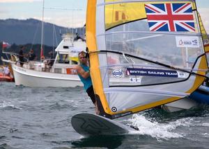 Nick Dempsey, RS:X Men - 2014 ISAF Sailing World Championships, Santander photo copyright Ocean Images/British Sailing Team taken at  and featuring the  class