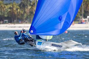 2014 Aquece Rio International Sailing Regatta photo copyright Ocean Images taken at  and featuring the  class