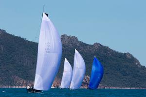 Hooligan leads the pack - Audi Hamilton Island Race Week 2014 photo copyright  Andrea Francolini / Audi http://www.afrancolini.com taken at  and featuring the  class