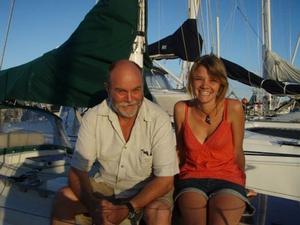 Don McIntyre in 2009 presenting a 15 year old Jessica Watson with the yacht she would ultimately sail solo around the world. photo copyright Don McIntyre taken at  and featuring the  class