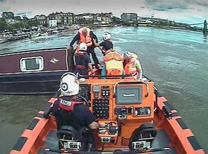 Chiswick assist Alesha 2 photo copyright RNLI / Chiswick taken at  and featuring the  class
