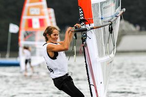 Lucie Pianazza FRA Techno 293 - 2014 Nanjing Youth Olympic Games photo copyright ISAF  taken at  and featuring the  class