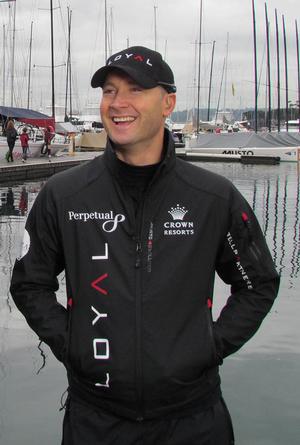 Michael Clarke was looking a little nervous this morning ahead of his maiden ocean race. photo copyright CYCA Staff . taken at  and featuring the  class