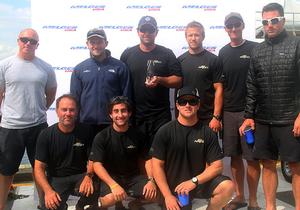 Argo - from left to right, top row:- PRO Anderson Reggio, Jason Carroll, Scott Norris, Mike Kuschner, Chad Corning, Phillip Wehrheim - Bottom row:: Anthony Kotoun, Jake Ladow and Graham Landy photo copyright 2014 JOY | IM32CA taken at  and featuring the  class