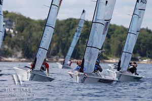 Racing on the SKUD course - 2014 IFDS World Championships photo copyright Tim Wilkes taken at  and featuring the  class