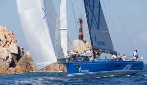 BRONENOSEC, Sail n: RUS2460, Owner: Vladimir Liubomirov, State: RUS, Length: ``18, 93``, Model: 60 - 2014 Rolex Swan Cup, Day 1 photo copyright  Rolex / Carlo Borlenghi http://www.carloborlenghi.net taken at  and featuring the  class