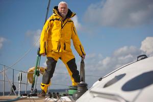 Sir Robin Knox-Johnston sets off on solo Transatlantic race.  - Route du Rhum 2014 photo copyright Clipper Race taken at  and featuring the  class