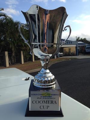The Coomera Cup trophy - prized by paddlers. Stenlake back to defend Coomera Cup paddling title at 2014 Gold Coast International Marine Expo. photo copyright Gold Coast International Marine Expo taken at  and featuring the  class