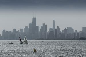 Day four, Quarter finals, at the Chicago Match Cup. photo copyright  Ian Roman / WMRT taken at  and featuring the  class