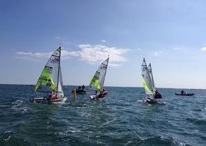 day off 1 - Allen RS Feva World Championships 2014 photo copyright YCCarnac taken at  and featuring the  class