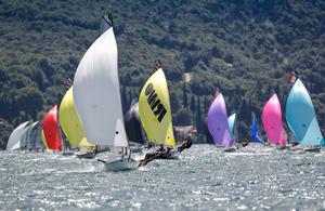 gar14d4-329 - Gill RS800 European Championships, Riva del Garda 2014 photo copyright Paul Wyeth taken at  and featuring the  class