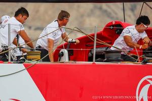 2014-2015 Volvo Ocean Race ~ Alicante Start - Dongfeng Race Team photo copyright Leighton O'Connor http://www.leightonphoto.com/ taken at  and featuring the  class