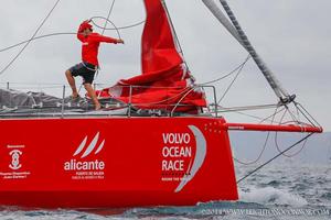 2014-2015 Volvo Ocean Race ~ Alicante Start - MAPFRE photo copyright Leighton O'Connor http://www.leightonphoto.com/ taken at  and featuring the  class
