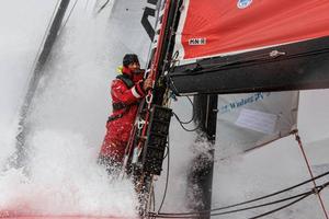 2014 - 15 Volvo Ocean Race photo copyright Yann Riou / Dongfeng Race Team taken at  and featuring the  class
