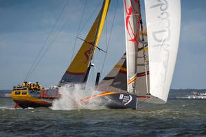Azzam, Abu Dhabi Ocean Racing's Volvo Ocean 65 skippered by Ian Walker photo copyright  Paul Wyeth / RORC taken at  and featuring the  class