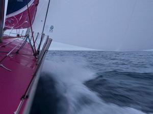 Volvo Ocean Race - October, 2014. Leg 1 onboard Team SCA. Heading to Cape Town!! photo copyright Corinna Halloran / Team SCA taken at  and featuring the  class